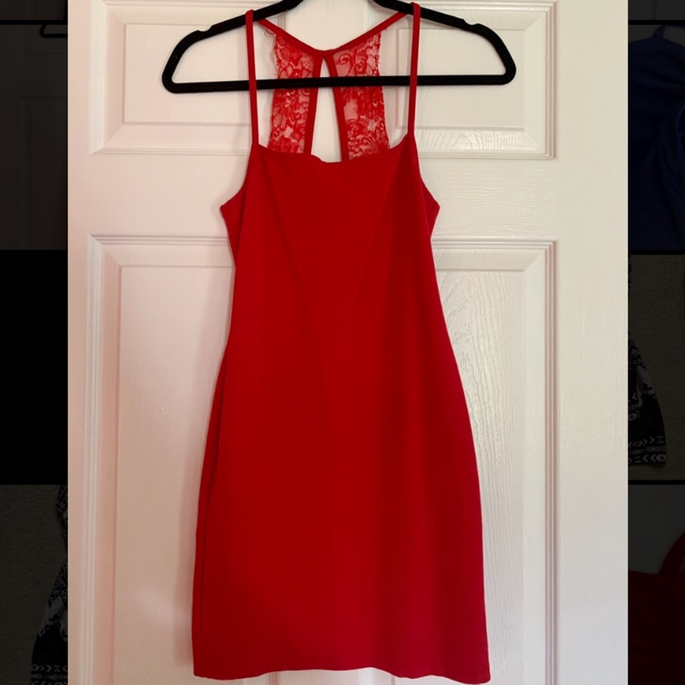 Lulu’s Red Mini Dress